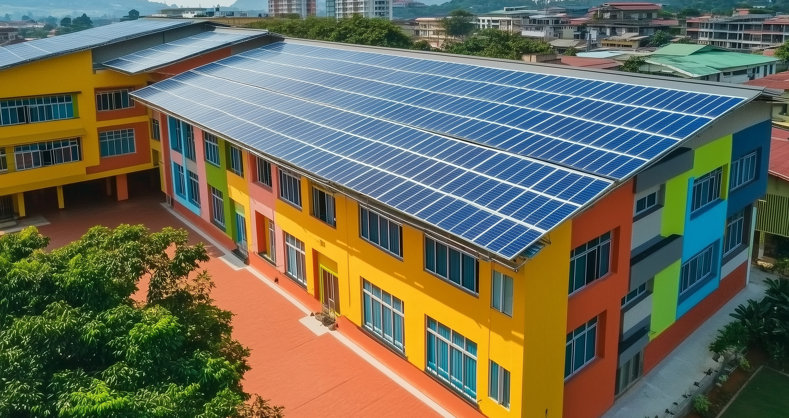Solar on School flipped